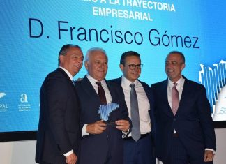 Francisco Gómez, máximo galardonado en la primera edición de los premios de la Uepal